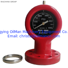 0 - 20000psi Medidor de pressão da bomba de lama de perfuração de campos petrolíferos tipo D tipo F